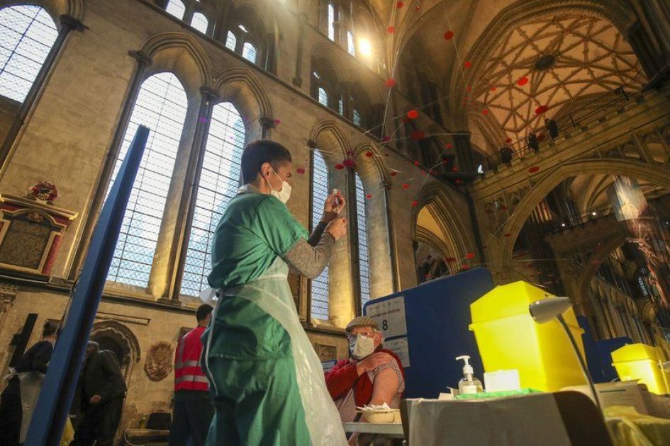 Vaccine minister praises 'incredible work' of churches in supporting ...