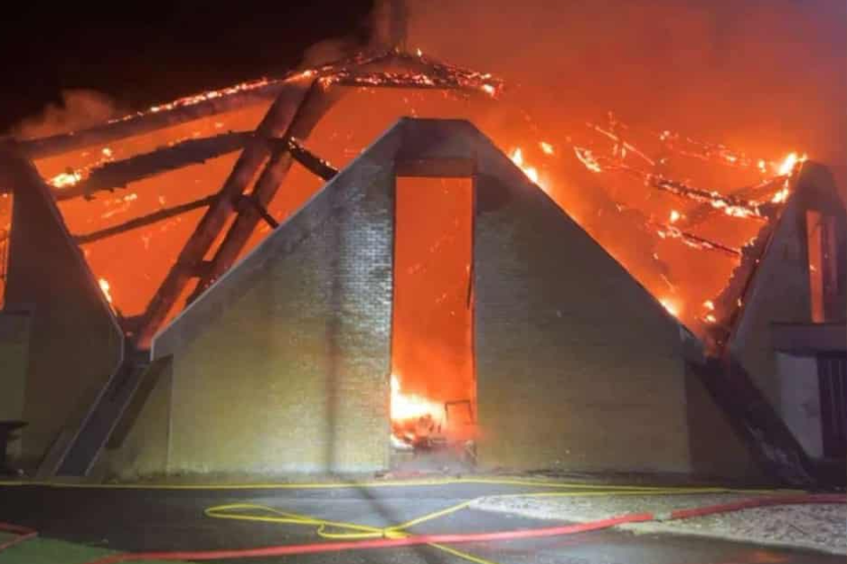 Beloved Donegal church destroyed by fire