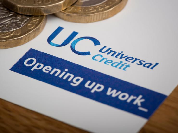 Universal credit cap top