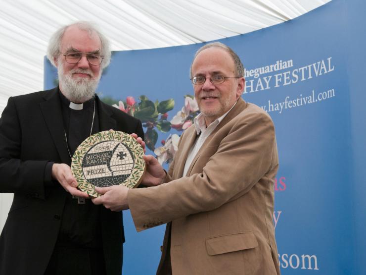MICHAEL RAMSEY PRIZE WITH RICHARD BAUCKHAM 2009 WINNER.jpg
