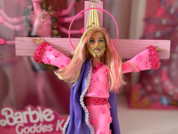 'Blasphemous Barbie': doll dressed as Jesus causing fury