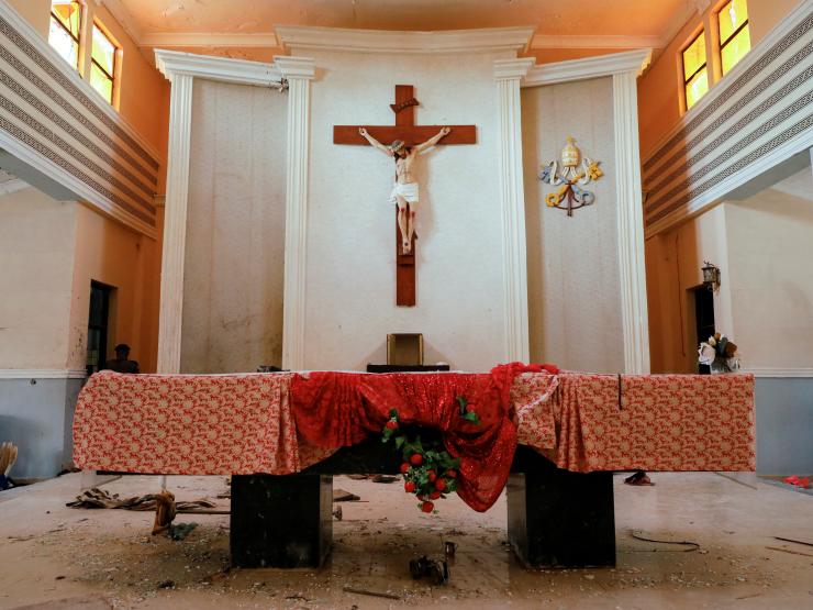 Nigeria Owo state church attack.JPG