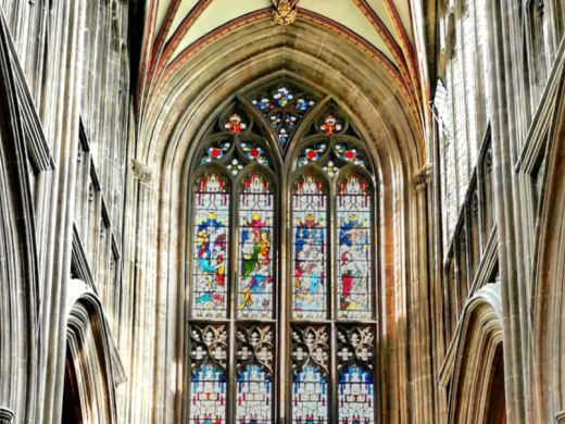 Bristol church replaces stained glass panes dedicated to slave trader ...