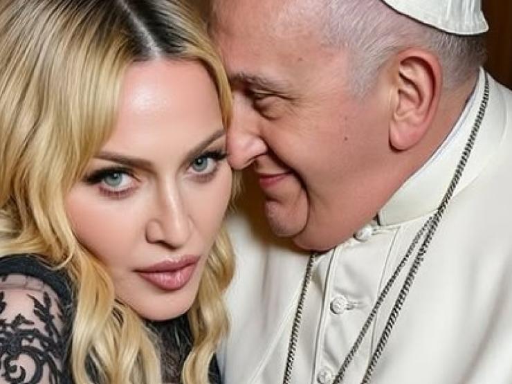 Madonna sparks backlash for AI-generated Pope images
