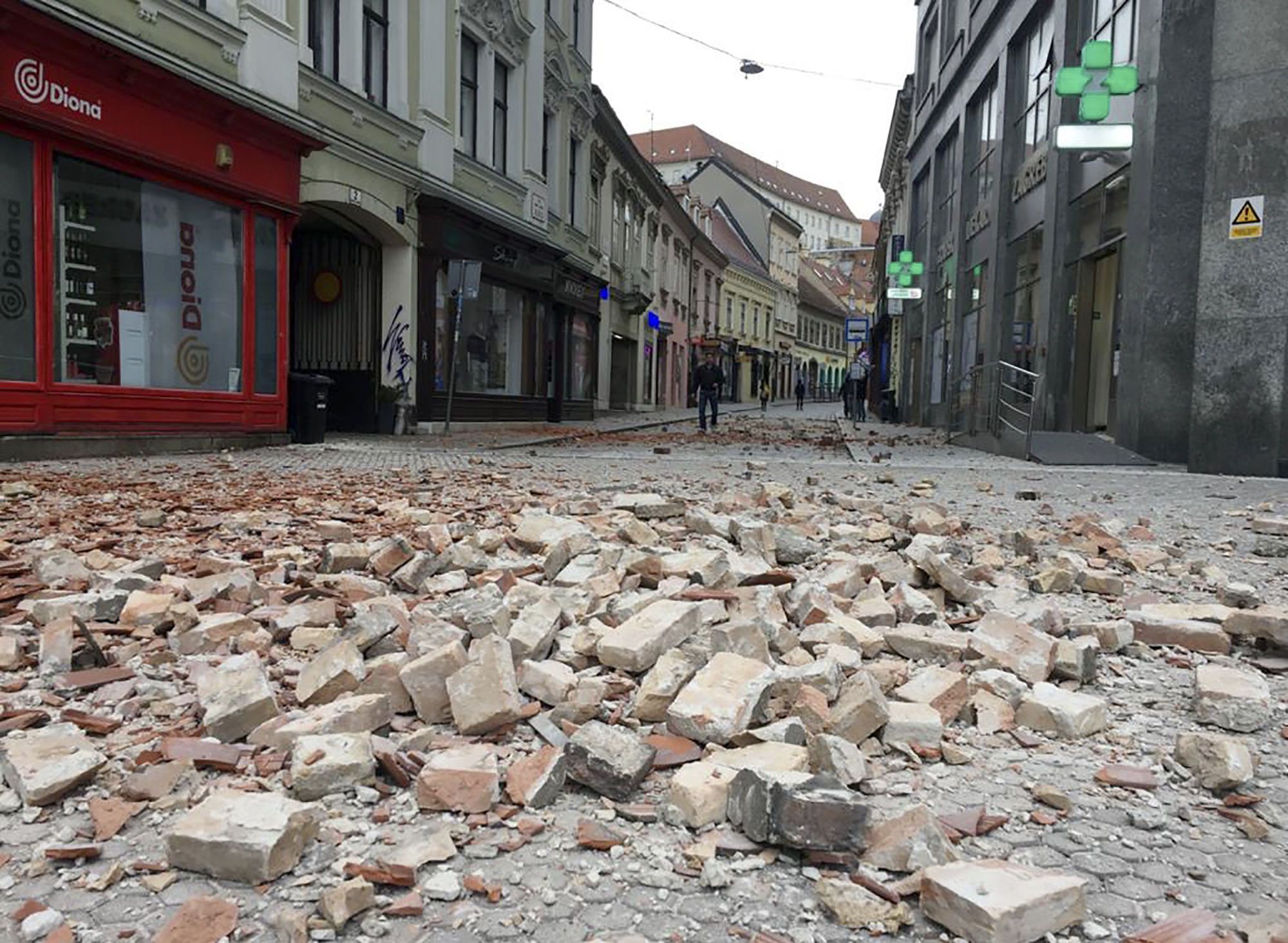 Zagreb Cathedral Damaged As Strong Earthquake Shakes Croatia