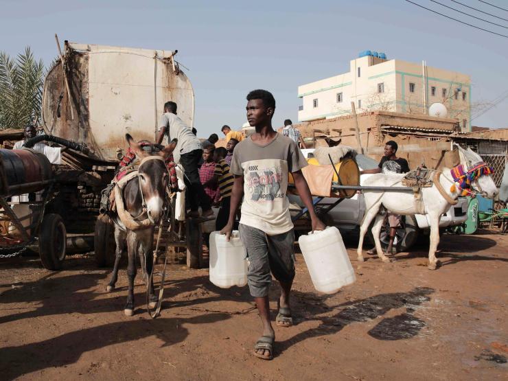 Sudan water collecting 2023