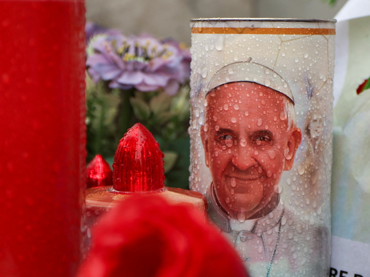 Pope candles pic.JPG