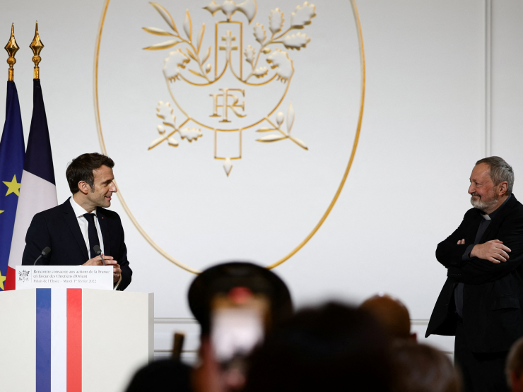 FRANCE-MACRON-CHRISTIANS thumb credit reuters.JPG