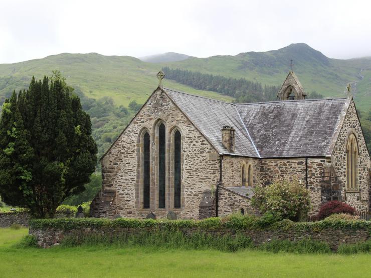 St marys church snowdonia