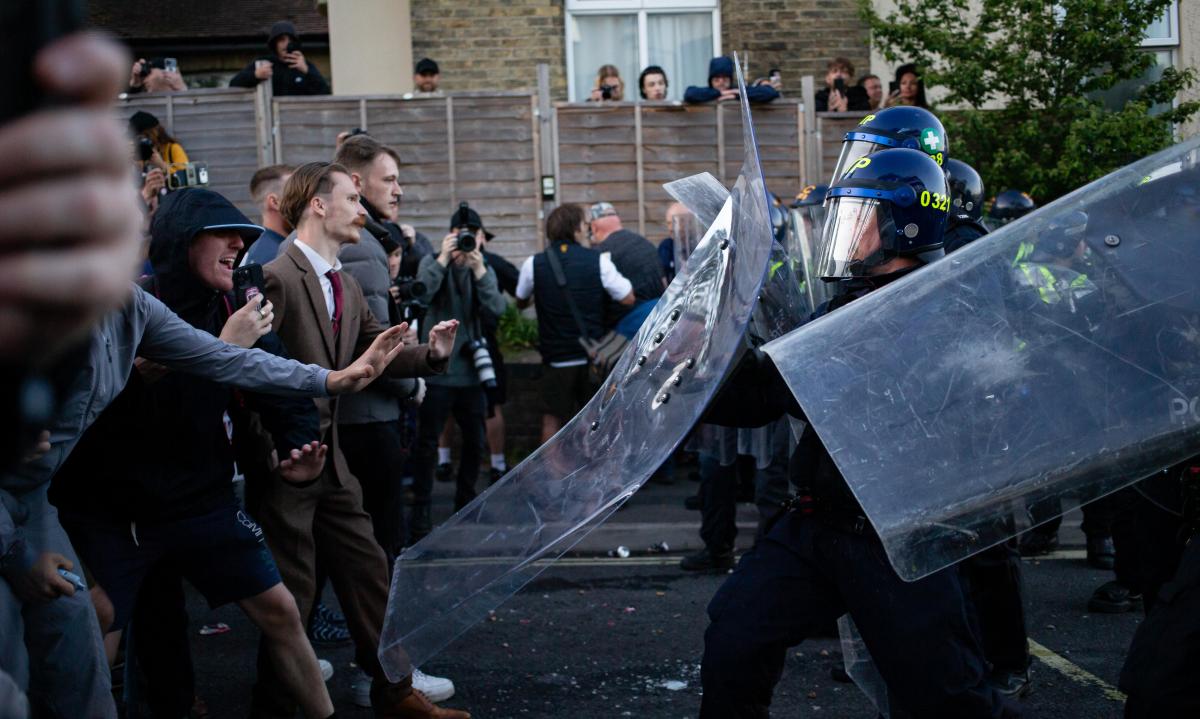 southampton police riots
