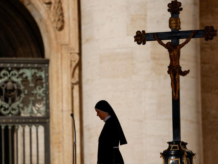 Nun at Vatican.JPG