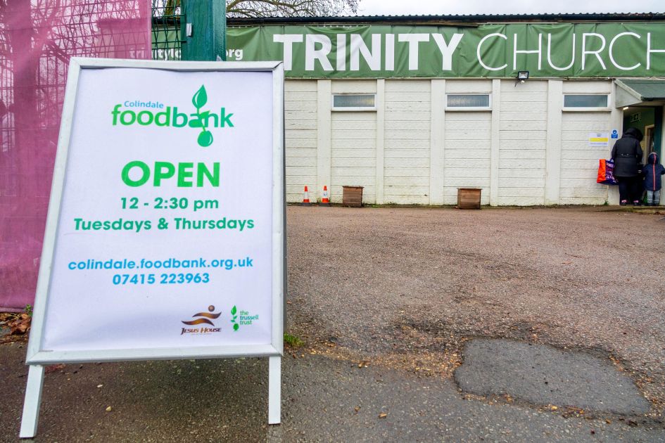 'Desperate need' for church support as food bank use 'set to reach record high'