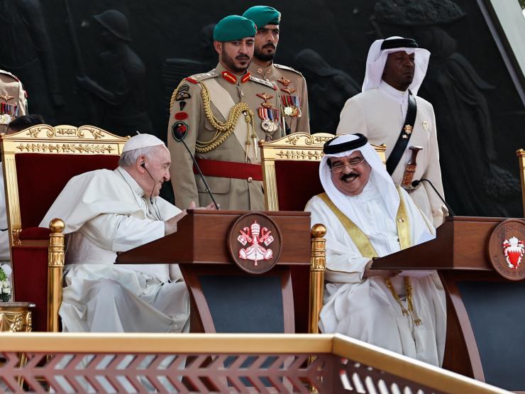 Pope Bahrain rearmmament.JPG